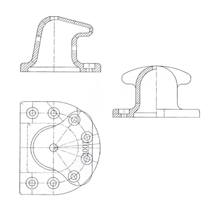 50T - 150T Mooring Bollard